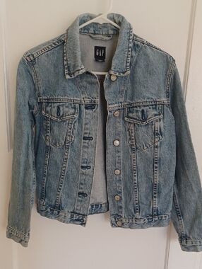 GAP Faded Light Blue Denim Jacket